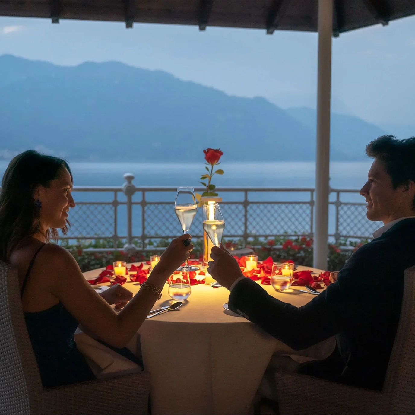 Cena romantica Gazebo Panoramico Lake Como